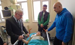 Sivas'ta kazada yaralanan 4 futbolcu ile 1 sürücünün tedavisi sürüyor