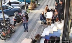 Sultangazi'de kuaför salonunda kedi kovaladı müşteriler kaçtı