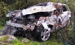 Takla atan otomobilin sürücüsü öldü