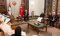 TBMM Başkanı Kurtulmuş, BAE Federal Ulusal Konseyi Başkanı Ghobash ile görüştü