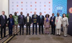 TBMM Başkanı Kurtulmuş, Gana Meclis Başkanı Bagbin ile bir araya geldi