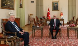 TBMM Başkanı Kurtulmuş, Kamu Başdenetçisi Akarca'yı kabul etti