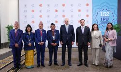 TBMM Başkanı Numan Kurtulmuş, Nepal Ulusal Meclis Başkanı Dahal ile bir araya geldi