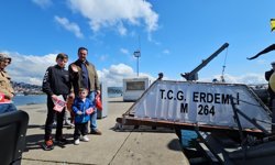 TCG Erdemli Mayın Avlama gemisi, 23 Nisan'da ziyarete açıldı