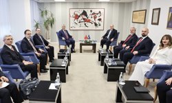 Ticaret Bakanı Bolat, Kosova Başbakan Yardımcısı Damka ile görüştü