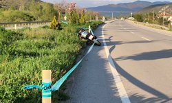 Tokat'ta motosiklet kazasında sürücü yaşamını yitirdi