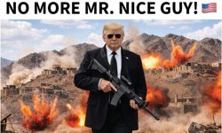 Trump'tan silahlı fotoğrafla İran'a mesaj: Yakında akıllansalar iyi olur