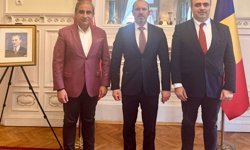 Ural Aküzüm, Mircea Lucescu'nun cenaze ve anma törenlerine katıldı