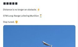 Uzun menzilli kamikaze İHA'dan test uçuşu