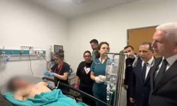 Vali Gül, yaralanan 2 polisi hastanede ziyaret etti / Geniş haber