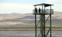 Van'da jandarma, flamingolar için 7/24 denetimde
