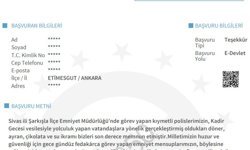 Vatandaşlardan Türk polisine binlerce teşekkür mektubu