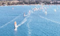 Windsurf Techno 293 Dünya Şampiyonası Foça'da devam ediyor