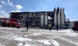 Yangında ölen teknisyen, Kırıkkale'de toprağa verildi