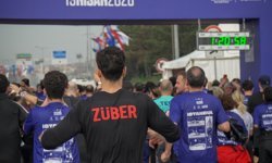Züber, İstanbul Yarı Maratonu'nda TEV yararına koştu