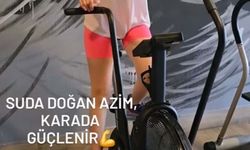 Ada, engelleri yüzme ile aştı
