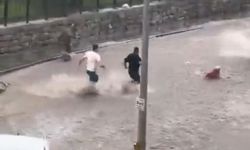 Ankara'da sağanak; alt geçit ve caddeler suyla doldu (2)