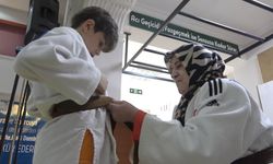 Anneannesinin çalıştırdığı Aras, judoda Türkiye 3'üncüsü oldu