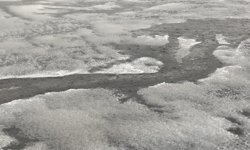 Ardahan'da dolu yağışı etkili oldu