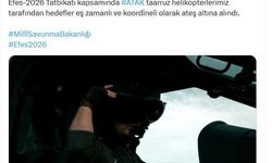 ATAK helikopterleri, Efes-2026'da hedefleri vurdu