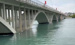 Atatürk Barajı'nın kapakları açıldı, Fırat Nehri'nin kıyısındaki mesire alanını su bastı