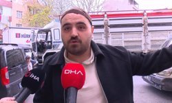 Bağcılar'da park halindeyken sürüklenen kamyon 8 araca çarptı; kaza kamerada