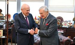Bahçeli, Rahmi Koç ile Ali Koç'u kabul etti