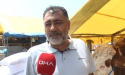 Bahçelievler kurban pazarında sıkı pazarlık: Abim bizi terleterek baya yordu