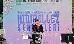 Bahçelievler'de baharın müjdecisi Hıdırellez kutlandı