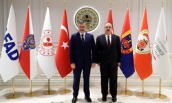 Bakan Çiftçi, Ankara Valisi Canbolat'ı kabul etti