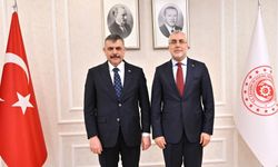 Bakan Çiftçi, Bakan Işıkhan'ı ziyaret etti