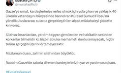 Bakan Çiftçi'den Küresel Sumud Filosu'na yönelik saldırıya tepki