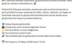 Bakan Kacır: Girişimlerimizi küresel sahnede destekliyoruz