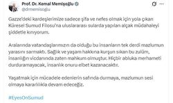 Bakan Memişoğlu: Küresel Sumud Filosu'na yapılan alçak müdahaleyi şiddetle kınıyorum