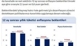 Bakan Şimşek: Hanehalkının ve reel sektörün enflasyon beklentileri mayısta iyileşti
