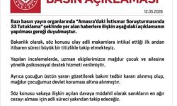 Bakanlıktan, 'Amasra'daki istismar soruşturması'na ilişkin açıklama