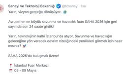 Bakanlıktan SAHA 2026 paylaşımı