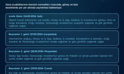 Bayramda yağışlı hava etkili olacak