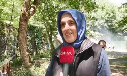 Belgrad Ormanı'nda mangal yakıp piknik yaptılar
