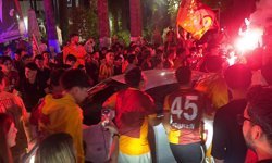 Bodrum'da Galatasaray'ın şampiyonluk coşkusu