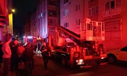 Bursa'da apartman dairesinde çıkan yangın söndürüldü