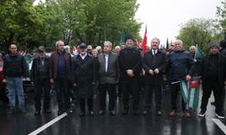 Çerkes Soykırımı ve Sürgünü'nün 162'nci yıldönümünde Kayseri'de anma yürüyüşü