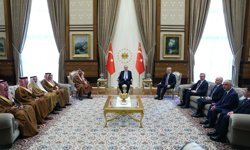 Cumhurbaşkanı Erdoğan, Suudi Arabistan Dışişleri Bakanı Faysal'ı kabul etti