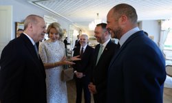 Cumhurbaşkanı Recep Tayyip Erdoğan, Belçika Kraliçesi Mathilde'yi kabul etti
