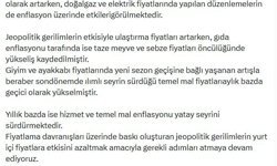 Cumhurbaşkanı Yardımcısı Yılmaz: Dezenflasyon sürecini kararlılıkla sürdürüyoruz
