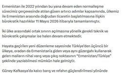 Dışişleri Bakanlığı: Ermenistan'la doğrudan ticarete ilişkin bürokratik hazırlıklar tamamlandı