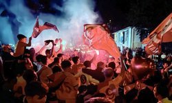 Edirne ve Tekirdağ'da Galatasaray taraftarları şampiyonluğu kutladı / Ek fotoğraflar