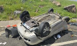 Elazığ'da takla atan otomobilin sürücüsü öldü, 3 yaralı