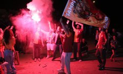 Galatasaray'ın şampiyonluğu Denizli'de kutlandı