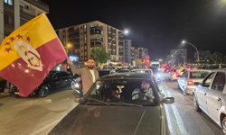 Galatasaray'ın şampiyonluğu Malatya'da coşkuyla kutlandı